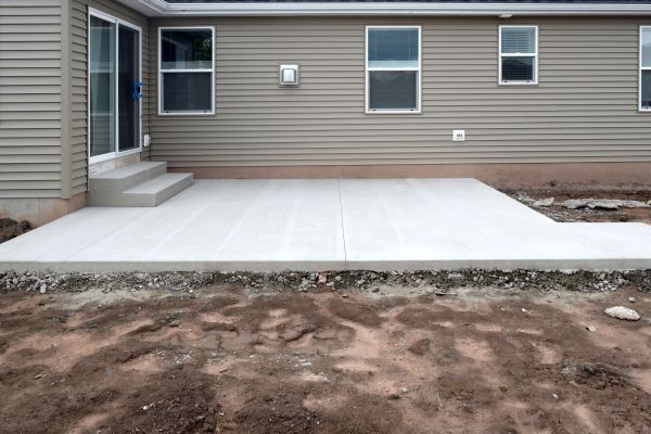 Cement Pad Installation in Cedar Falls