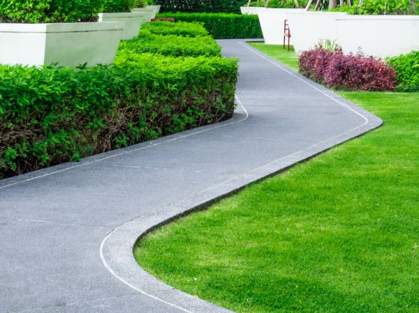 Walkway Curb Installation in Cedar Falls