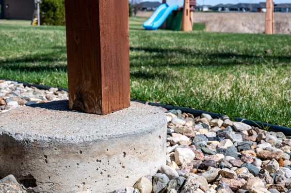 Deck Footing Installation in Cedar Falls