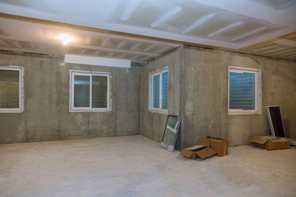 Basement Concrete Installation in Cedar Falls