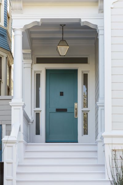 Front Door Steps Installation in Cedar Falls