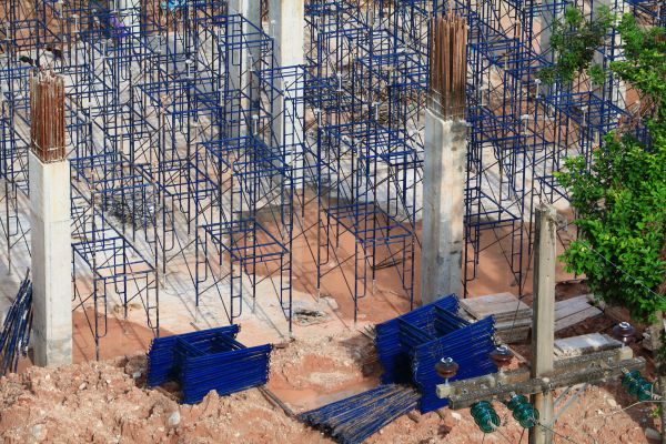 Concrete Pier Construction in Cedar Falls