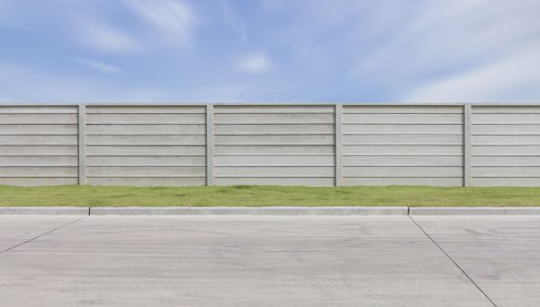 Concrete Fence Installation in Cedar Falls