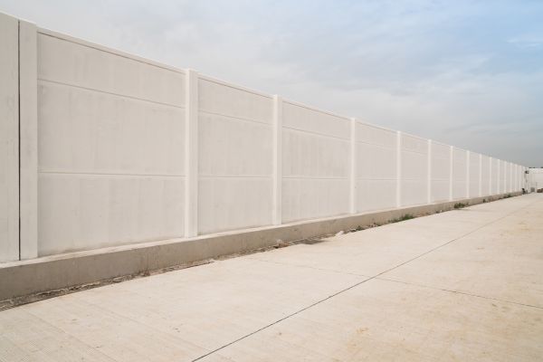 Concrete Fence Construction in Cedar Falls