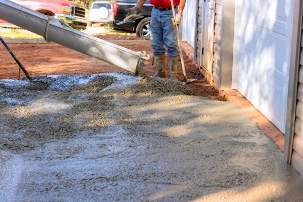 Cement Driveway Pouring in Cedar Falls