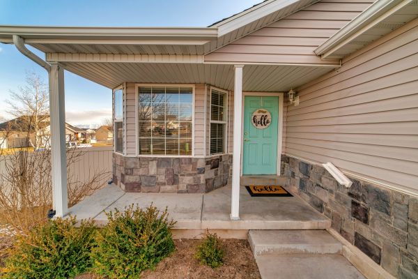 Porch Concrete Installation in Cedar Falls