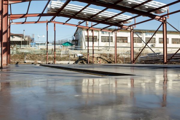 Building Slab Installation in Cedar Falls