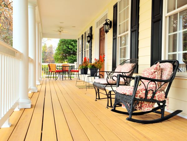 Front Porch Renovation in Cedar Falls