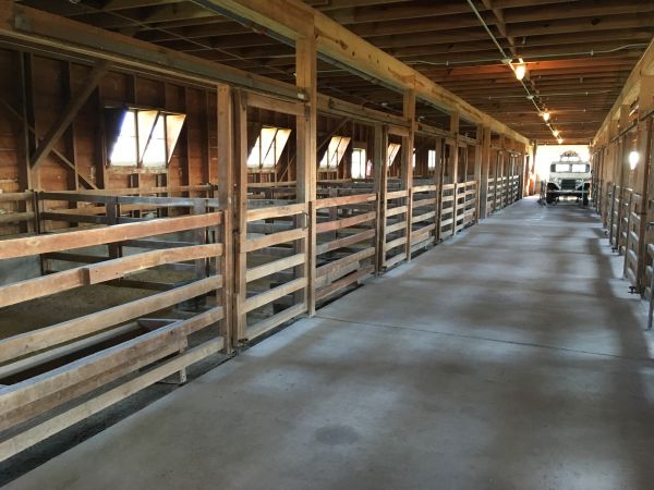 Barn Slab Construction in Cedar Falls
