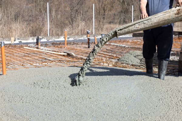 Pole Barn Slab Pouring in Cedar Falls