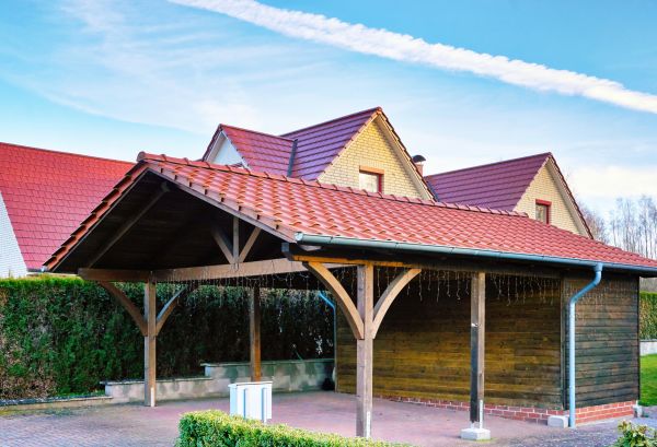 Carport Base Construction in Cedar Falls