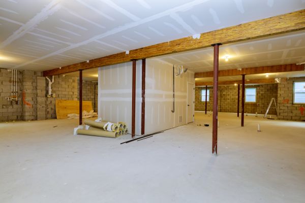 Basement Slab Installation in Cedar Falls