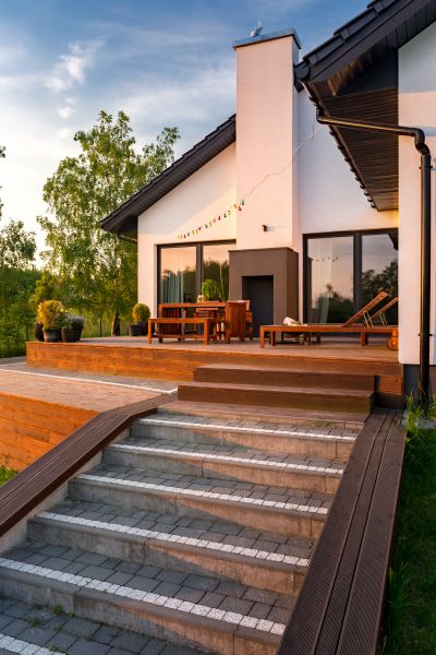 Patio Steps Replacement in Cedar Falls