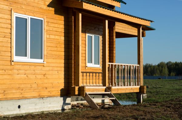 Cabin Footing Construction in Cedar Falls