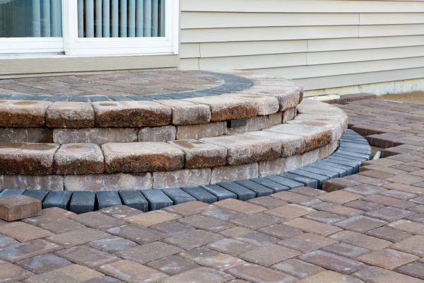 Patio Step Installation in Cedar Falls