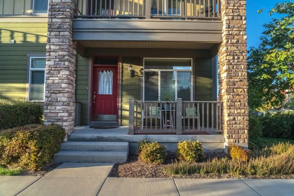 Front Entrance Construction in Cedar Falls