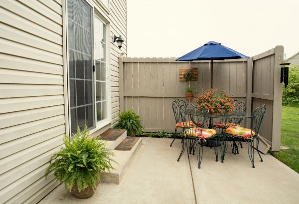 Patio Slab Installation in Cedar Falls